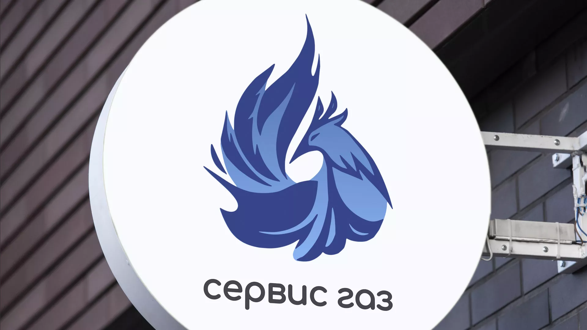 Создание логотипа «Сервис газ» в Звенигороде