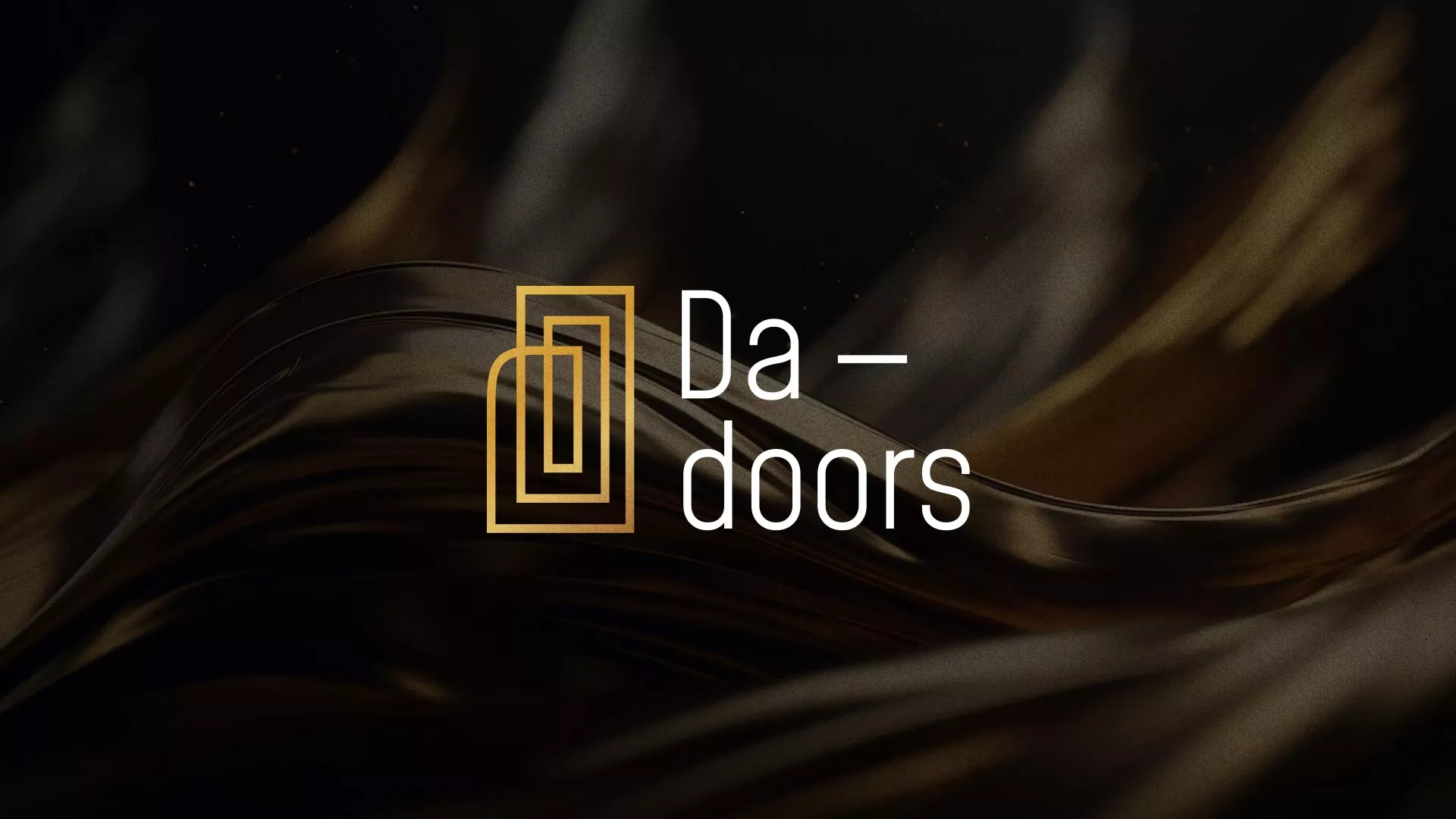 Разработка логотипа для компании «DA-DOORS» в Звенигороде